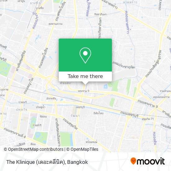 The Klinique (เดอะคลีนิค) map