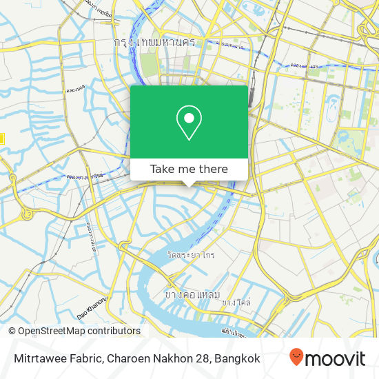 Mitrtawee Fabric, Charoen Nakhon 28 map