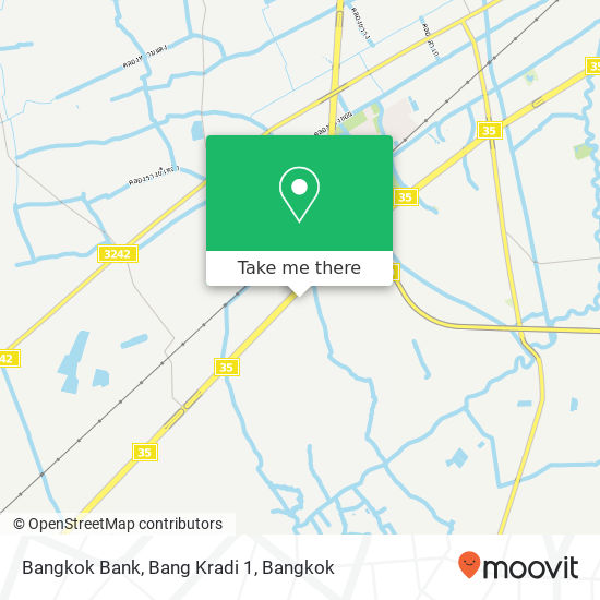 Bangkok Bank, Bang Kradi 1 map