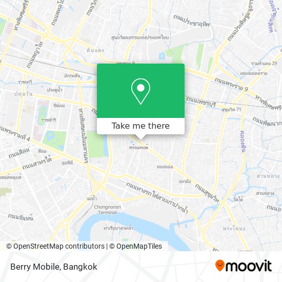 Berry Mobile map