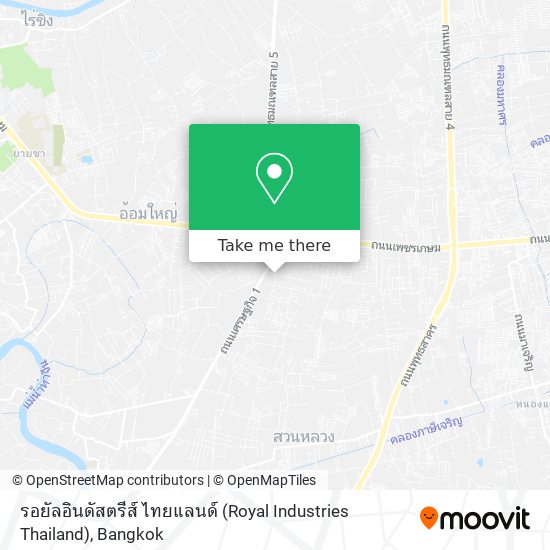 รอยัลอินดัสตรีส์ ไทยแลนด์ (Royal Industries Thailand) map