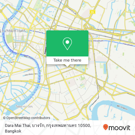 Dara Mai Thai, บางรัก, กรุงเทพมหานคร 10500 map