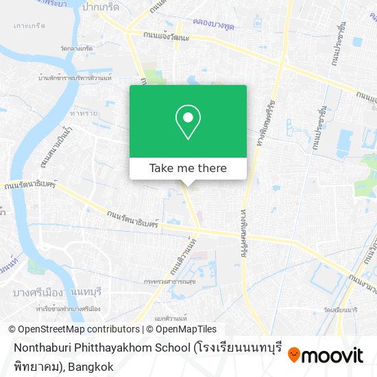 Nonthaburi Phitthayakhom School (โรงเรียนนนทบุรีพิทยาคม) map