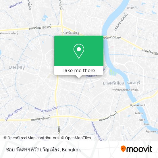 ซอย จัดสรรค์วัดขวัญเมือง map