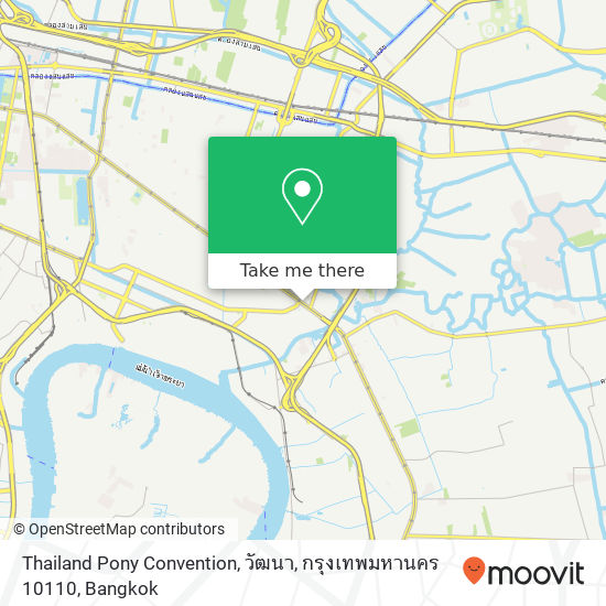 Thailand Pony Convention, วัฒนา, กรุงเทพมหานคร 10110 map