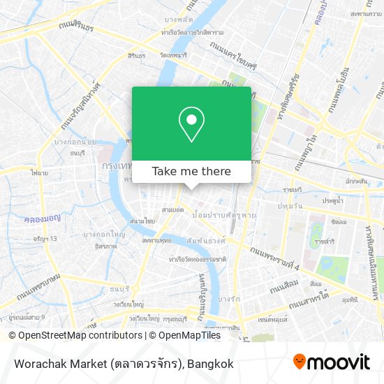 Worachak Market (ตลาดวรจักร) map