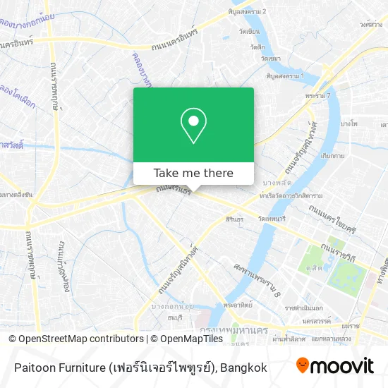 Paitoon Furniture (เฟอร์นิเจอร์ไพฑูรย์) map