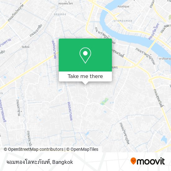 จอมทองโลหะภัณฑ์ map