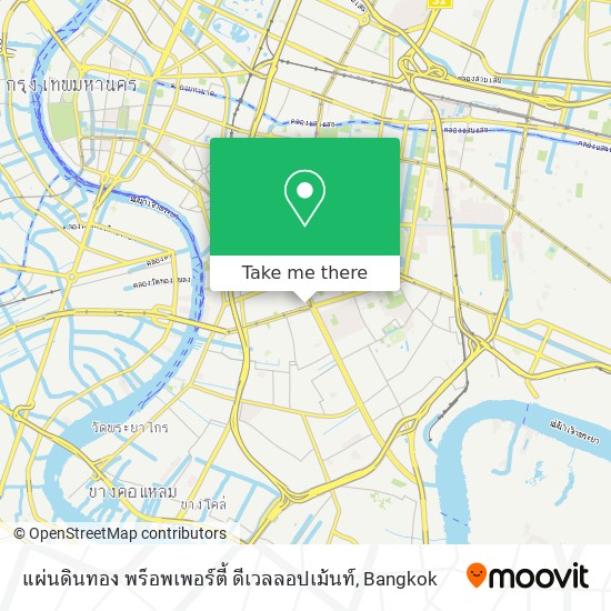 แผ่นดินทอง พร็อพเพอร์ตี้ ดีเวลลอปเม้นท์ map