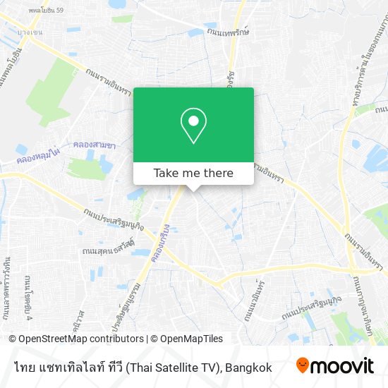 ไทย แซทเทิลไลท์ ทีวี (Thai Satellite TV) map