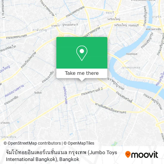 จัมโบ้ทอยอินเตอร์เนชั่นแนล กรุงเทพ (Jumbo Toys International Bangkok) map