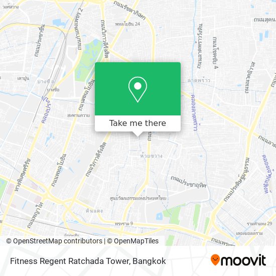 Fitness Regent Ratchada Tower map