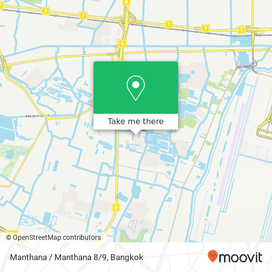 Manthana / Manthana 8 / 9, Prawet, Bangkok 10250 map