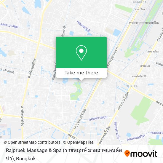 Rajpruek Massage & Spa (ราชพฤกษ์ มาสสาจแอนด์สปา) map