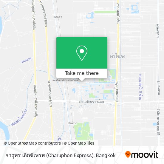 จารุพร เอ็กซ์เพรส (Charuphon Express) map