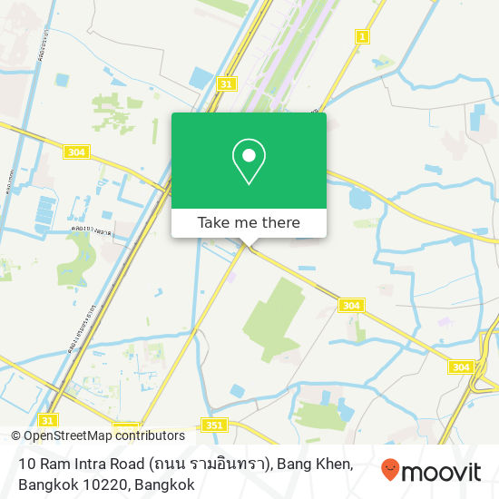 10 Ram Intra Road (ถนน รามอินทรา), Bang Khen, Bangkok 10220 map