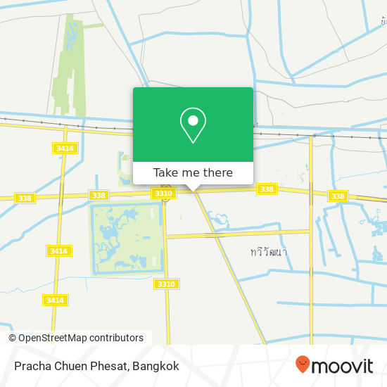 Pracha Chuen Phesat map