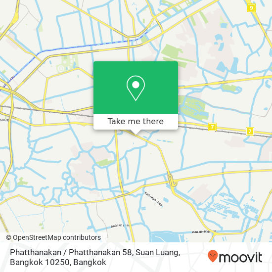 Phatthanakan / Phatthanakan 58, Suan Luang, Bangkok 10250 map