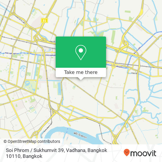 Soi Phrom / Sukhumvit 39, Vadhana, Bangkok 10110 map