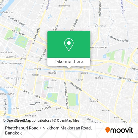 Phetchaburi Road / Nikkhom Makkasan Road map