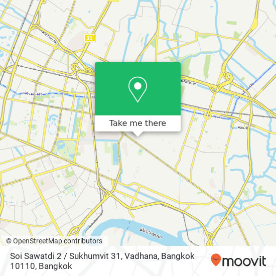 Soi Sawatdi 2 / Sukhumvit 31, Vadhana, Bangkok 10110 map