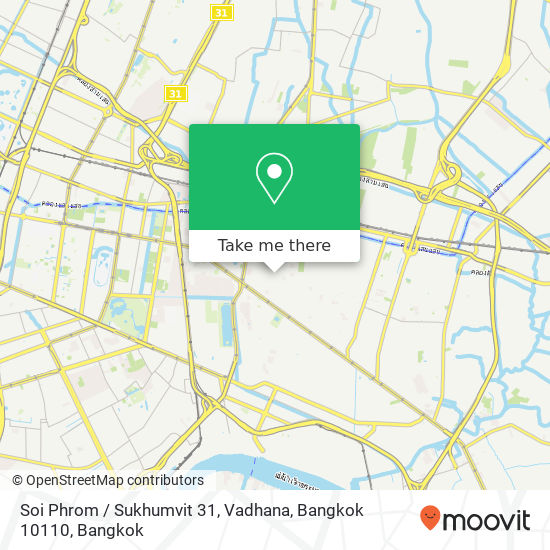 Soi Phrom / Sukhumvit 31, Vadhana, Bangkok 10110 map