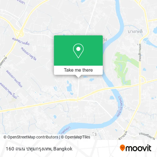 160 ถนน ปทุมกรุงเทพ map