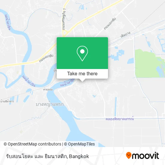 รับสอนโยคะ และ ยิมนาสติก map
