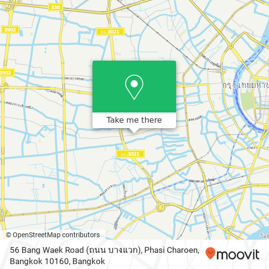 56 Bang Waek Road (ถนน บางแวก), Phasi Charoen, Bangkok 10160 map