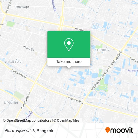 พัฒนาชุมชน 16 map