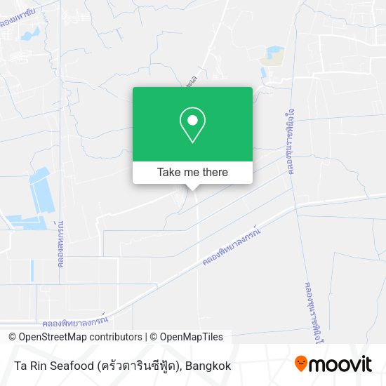 Ta Rin Seafood (ครัวตารินซีฟู้ด), Bang Khun Thian Rd. map