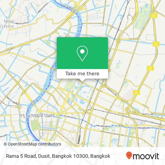 Rama 5 Road, Dusit, Bangkok 10300 map