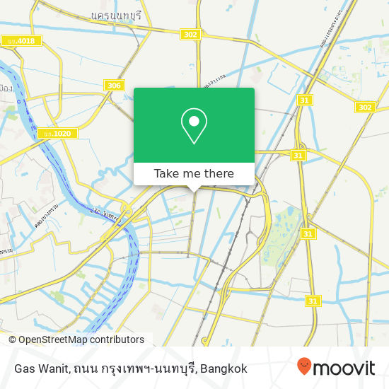 Gas Wanit, ถนน กรุงเทพฯ-นนทบุรี map