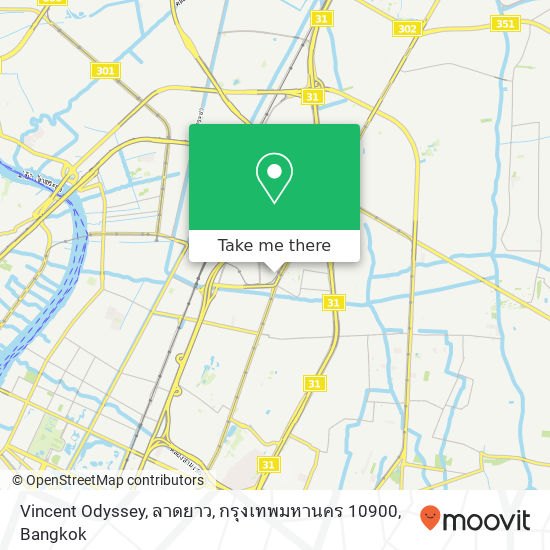 Vincent Odyssey, ลาดยาว, กรุงเทพมหานคร 10900 map