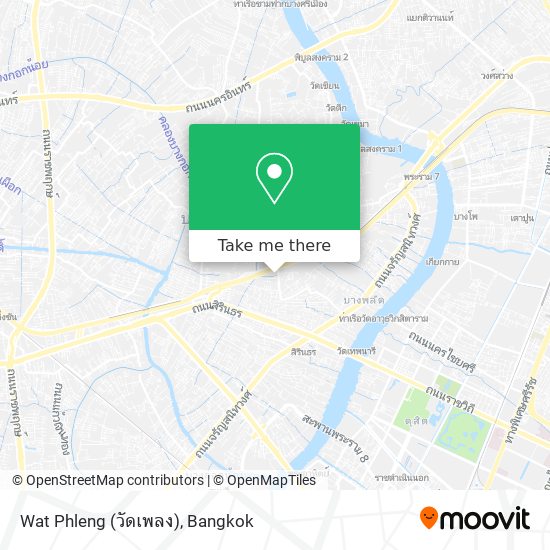 Wat Phleng (วัดเพลง) map
