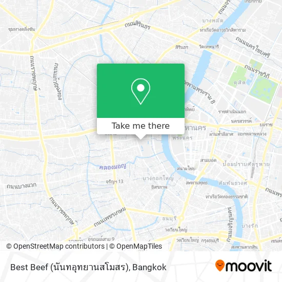 Best Beef (นันทอุทยานสโมสร) map