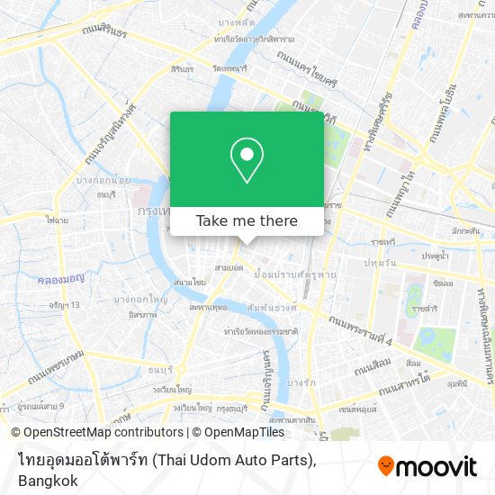 ไทยอุดมออโต้พาร์ท (Thai Udom Auto Parts) map