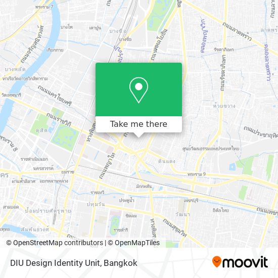 DIU Design Identity Unit map