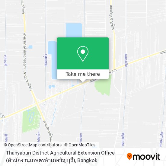 Thanyaburi District Agricultural Extension Office (สำนักงานเกษตรอำเภอธัญบุรี) map