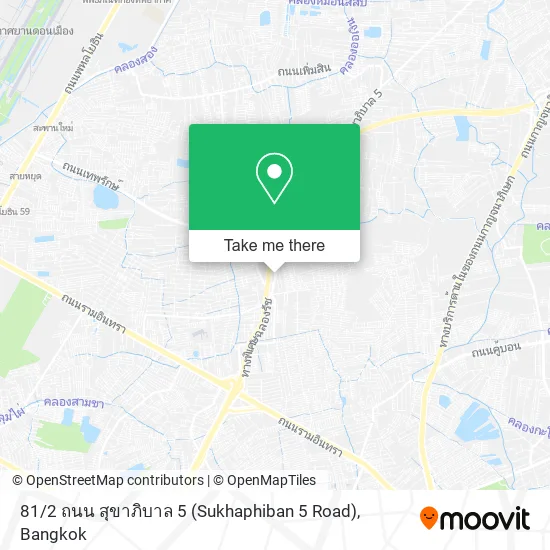 81 / 2 ถนน สุขาภิบาล 5 (Sukhaphiban 5 Road) map