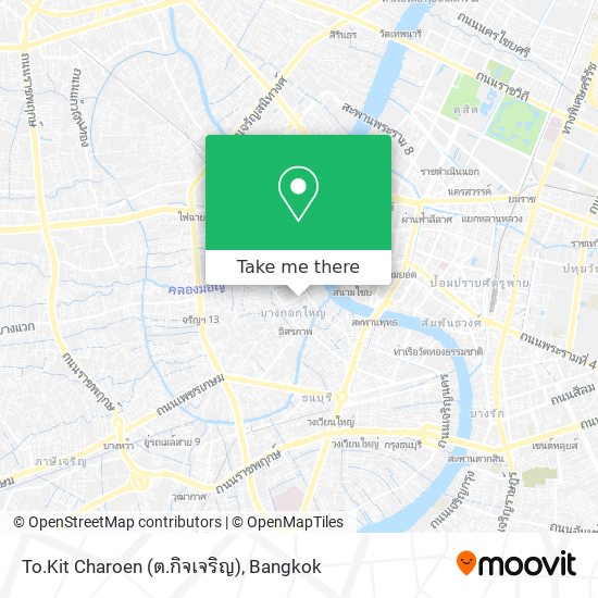 To.Kit Charoen (ต.กิจเจริญ) map