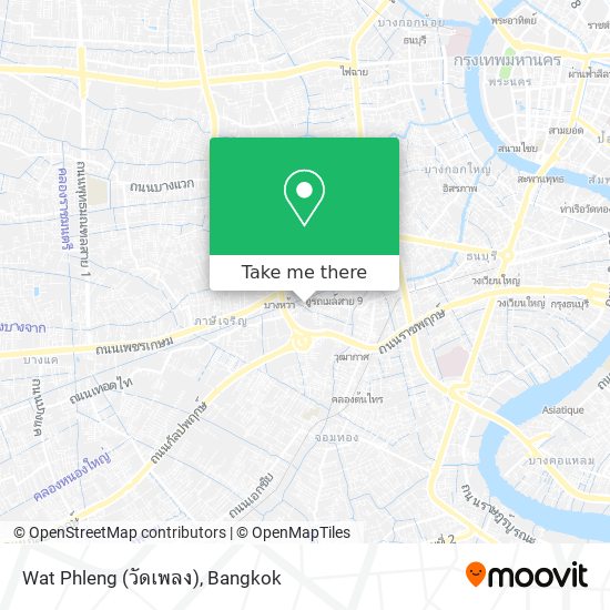 Wat Phleng (วัดเพลง) map