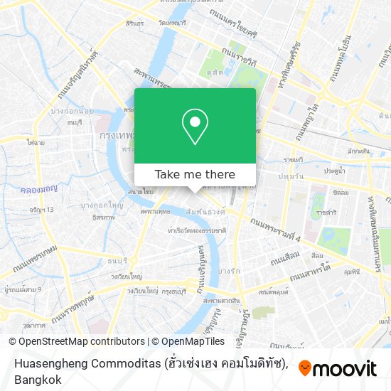 Huasengheng Commoditas (ฮั่วเซ่งเฮง คอมโมดิทัซ) map