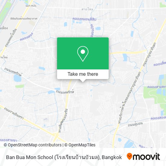 Ban Bua Mon School (โรงเรียนบ้านบัวมล) map