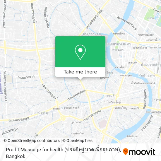 Pradit Massage for health (ประดิษฐ์นวดเพื่อสุขภาพ) map