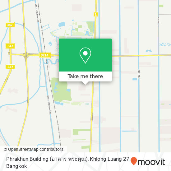 Phrakhun Building (อาคาร พระคุณ), Khlong Luang 27 map