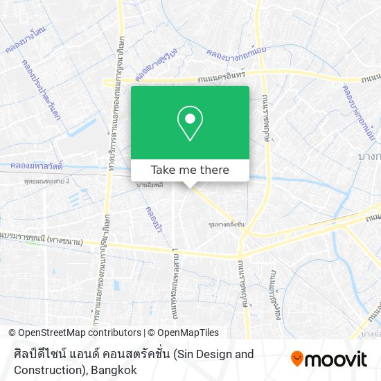 ศิลป์ดีไซน์ แอนด์ คอนสตรัคชั่น (Sin Design and Construction) map