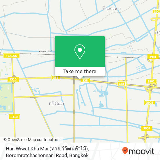 Han Wiwat Kha Mai (หาญวิวัฒน์ค้าไม้), Boromratchachonnani Road map