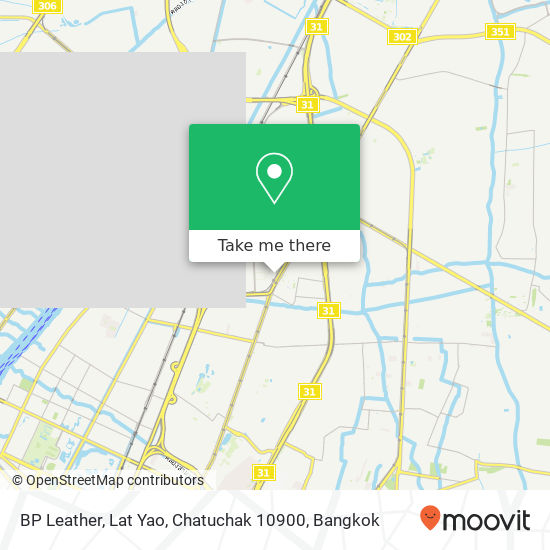 BP Leather, Lat Yao, Chatuchak 10900 map