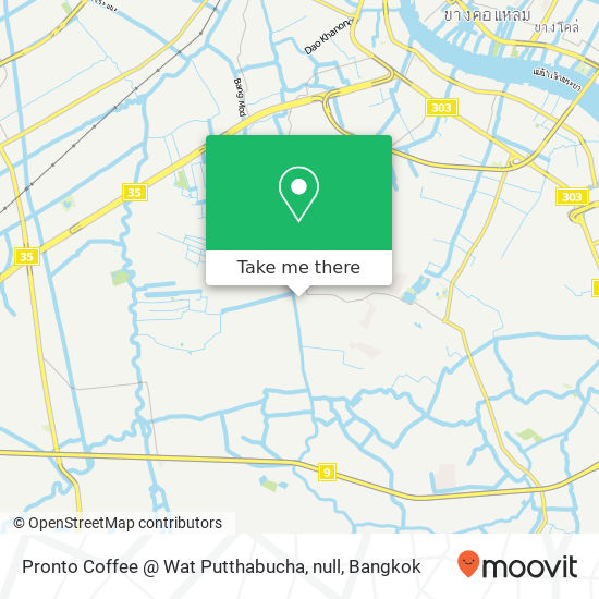 Pronto Coffee @ Wat Putthabucha, null map